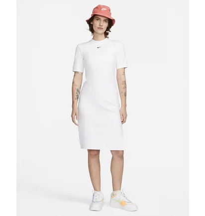 Платье женское Nike Sportswear Essential WomenS Midi Dress White DV7878-100