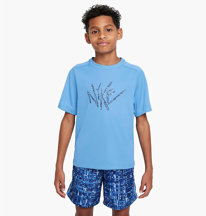 Футболка детская Nike Multi Dri-Fit Short-Sleeve Top Blue HJ3768-489