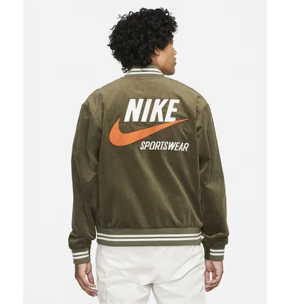 Куртка мужская Nike Jacket Bomber Varsity Olive DV9997-325