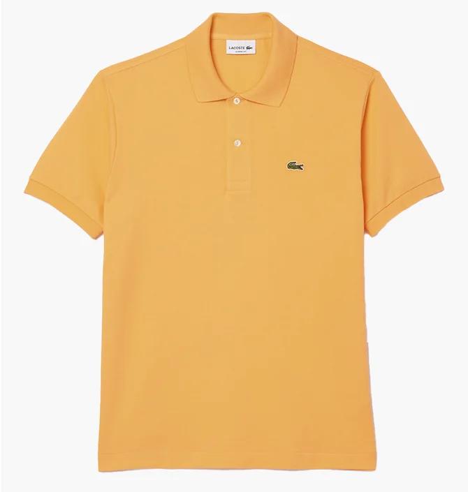 Поло чоловіче Lacoste Original L.12.12 Yellow L1212JCH