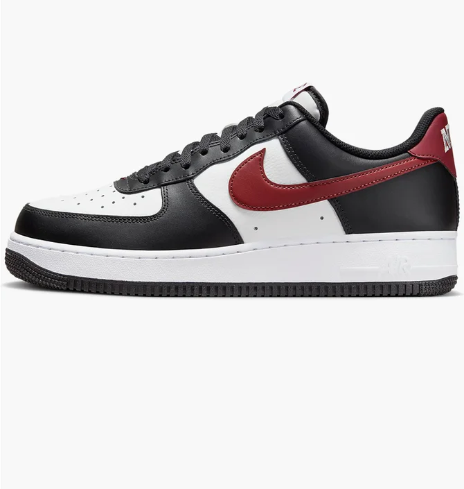 Кроссовки мужские Nike Air Force 1 07 Black/White FZ4615-001