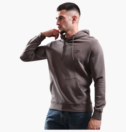 Худи мужское Lyle & Scott Superfine Hoodie Brown ML2256TON-X546-PLUM