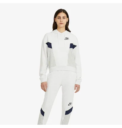 Худі жіноче Nike Sportswear Heritage Hoodie Fleece White CZ8604-051