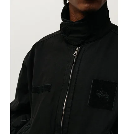 Бомбер мужской Stussy Flight Bomber Black 115837-0001