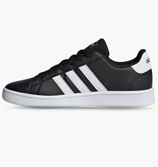 Кроссовки детские Adidas Grand Court Shoes Black/White Ef0102