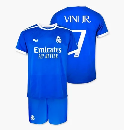 Футбольная форма детская Real Madrid Vinicius Blue RM25B3V