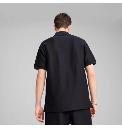 Поло унисекс Puma Premium Ess Relaxed Jacquard Polo Black 629670-16