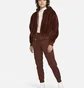 Куртка женская Nike Womens Faux Fur Jacket Brown Dd5116-273