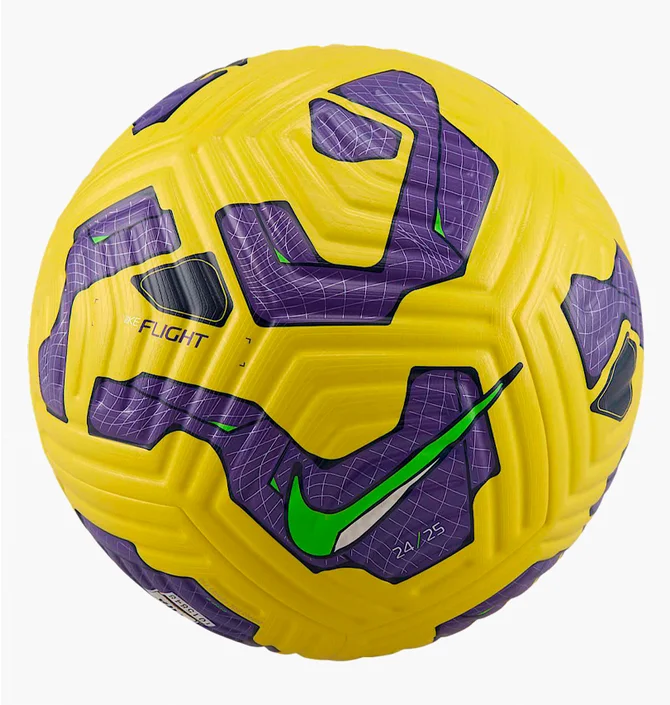 Футбольний м'яч Nike Club Elite Yellow/Violet FZ2986-710