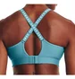 Топ женский Under Armour Infinity Mid Covered Sports Bra Light Blue 1363353-433