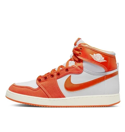 Кросівки чоловічі Air Jordan 1 Ko "Syracuse" White/Orange Do5047-801
