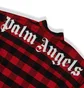 Рубашка мужская Palm Angels Classic Logo Overshirt Red/Black PMGA024C99FAB0012501