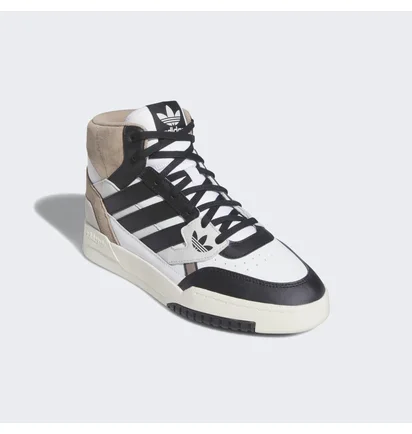 Кроссовки унисекс Adidas Drop Step Se Shoes White/Black GV9323