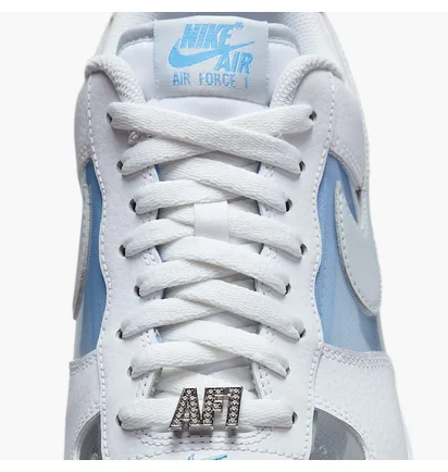 Кроссовки мужские Nike Air Force 1 Retro Qs White/Light Blue IB5724-100