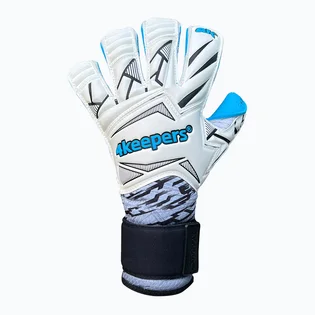 Перчатки вратарские унисекс 4keepers White/Blue FORCEV2.25RF2G