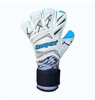 Рукавиці воротарські унісекс 4keepers White/Blue FORCEV2.25RF2G