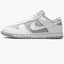 Кроссовки мужские Nike Dunk Low White/Grey DJ6188-003