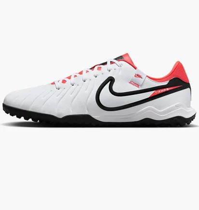 Сороконожки унисекс Nike Tiempo Legend 10 Academy Turf Soccer Shoes White DV4342-100