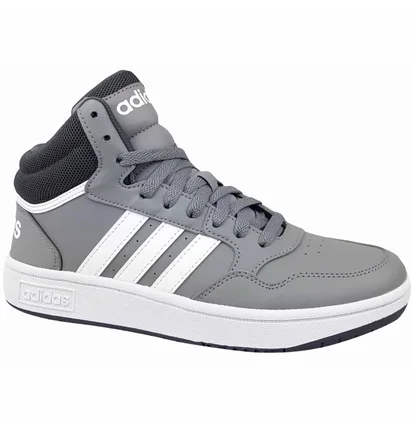 Кроссовки женские Adidas Hoops Mid 3.0 K Grey IF2721