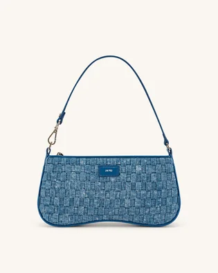 Сумка жіноча JW PEI Eva Shoulder Handbag Blue BB2023BG61008JWP