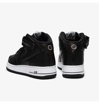 Кроссовки мужские Nike By Stüssy Air Force 1 Mid Sp Black Dj7840-001