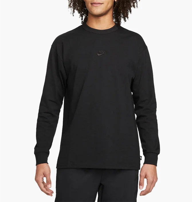 Світшот чоловічий Nike M Nsw Prem Essntl Sust Ls Tee Black Do7390-010