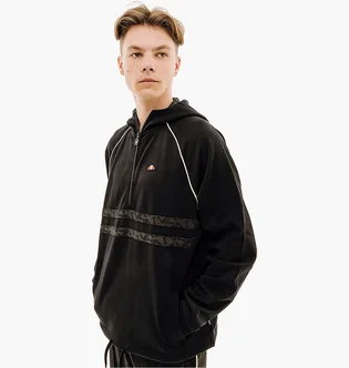 Толстовка чоловіча Ellesse 1/4 Zip Top Black SUT19256-011