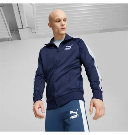 Олімпійка чоловіча Puma T7 Iconic Track Jacket Blue 539484-15
