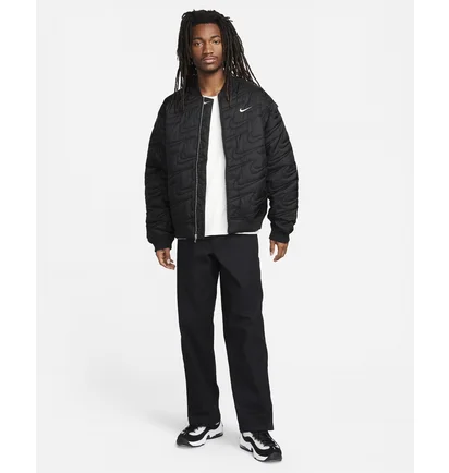 Куртка чоловіча Nike Sportswear Swoosh Quilted Jacket Black FV6151-010