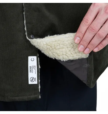 Куртка унісекс Neighborhood Cord Western Jacket Green 222UTNH-SHM03