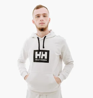 Худи мужское Helly Hansen Hh Box Hoodie Beige 53289-824