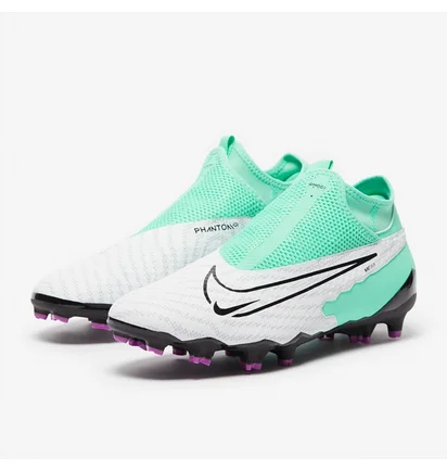 Бутси унісекс Nike Phantom Gx Academy Df Fg/Mg Turquoise/White DD9472-300