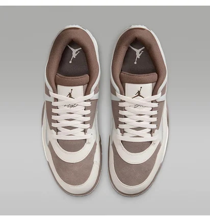 Кросівки чоловічі Air Jordan 4Rm White/Brown IB7693-001