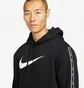 Худи мужское Nike Sportswear Repeat Pullover Fleece Hoodie Black Dx2028-010