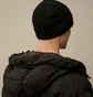 Шапка чоловіча C.P. Company Extrafine Merino Wool Lens Beanie Black 17CMAC297A-005509A-999