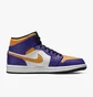Кросівки чоловічі Air Jordan 1 Mid Violet Dq8426-517