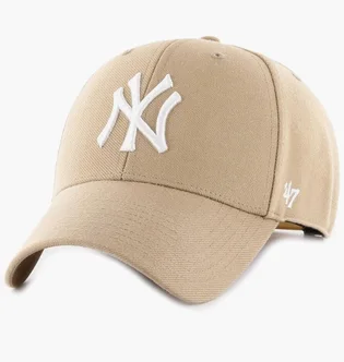 Кепка унісекс 47 Brand Yankees Beige MVPSP17WBP-KH