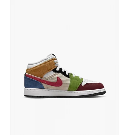 Кроссовки детские Nike Air Jordan 1 Mid Se Multi Dr6957-100