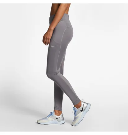 Леггинсы женские Nike Fast Grey AT3103-056