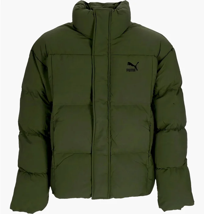 Пуховик чоловічий Puma Classics Oversized Puffer Green 621673-31