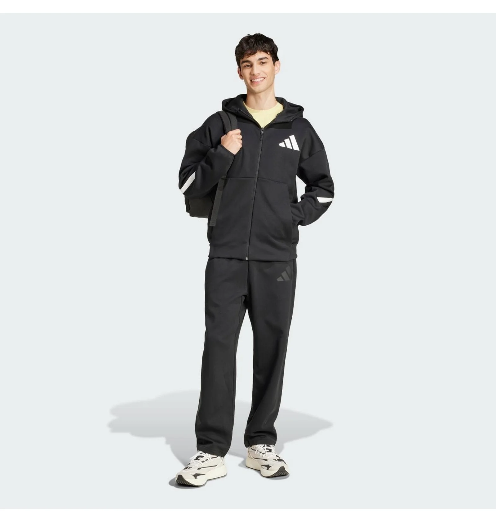 ᐉ Толстовка мужская Adidas New Z.N.E. Full-Zip Black JD5984