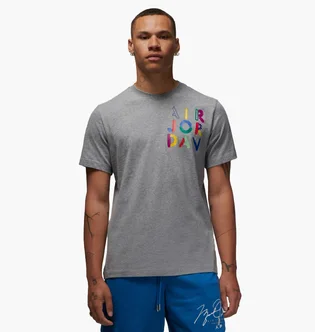 Футболка чоловіча Air Jordan M J Brand Gfx Ss Crew 4 Grey Dm3078-091