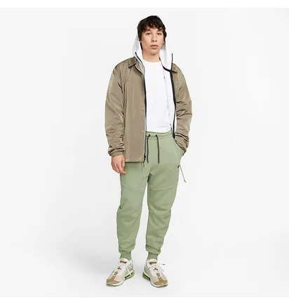 Спортивный костюм мужской Nike Tech Fleece Green DX0577-386__DX0581-386
