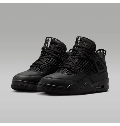 Кроссовки женские Air Jordan 4 Retro Black FN7251-001