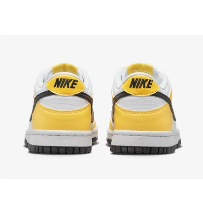 Кроссовки детские Nike Dunk Low Next Nature Gs Citron Pulse Yellow/White FN3807-800