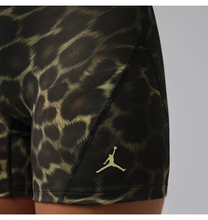 Шорты женские Air Jordan Sport Dri-Fit High-Waisted 5 Printed Green IF3491-331