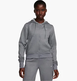 Толстовка жіноча Nike Therma-Fit One Full-Zip Hoodie Grey FB5216-091