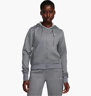 Толстовка жіноча Nike Therma-Fit One Full-Zip Hoodie Grey FB5216-091