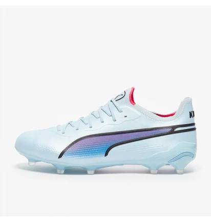 Бутсы мужские Puma King Ultimate Fg/Ag Light Blue 107563-02