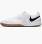 Футзалки унисекс Nike Lunargato Ii Indoor/Court Soccer Shoes White 580456-101